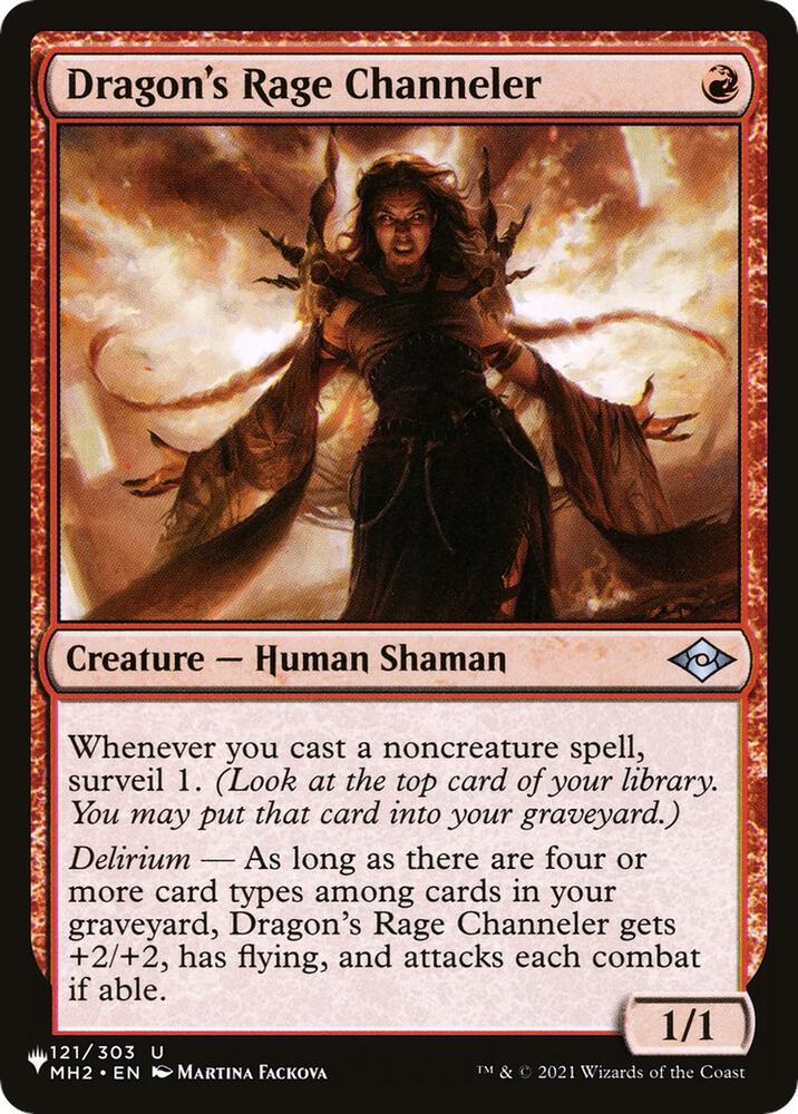 Dragon's Rage Channeler (121/303) [The List]