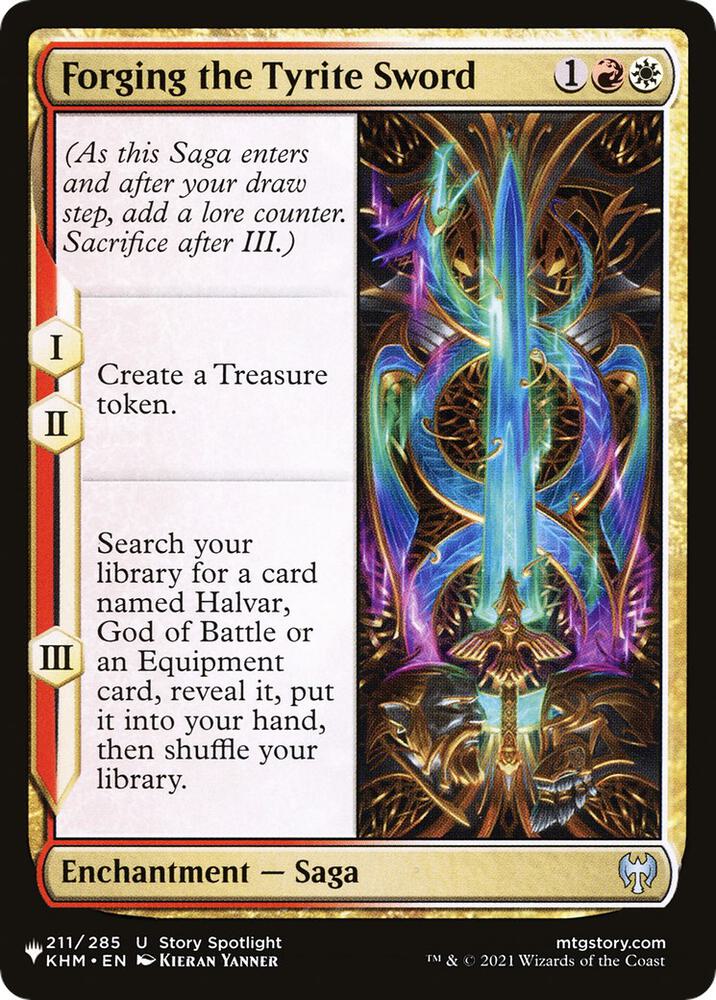 Forging the Tyrite Sword (211/285) [The List]