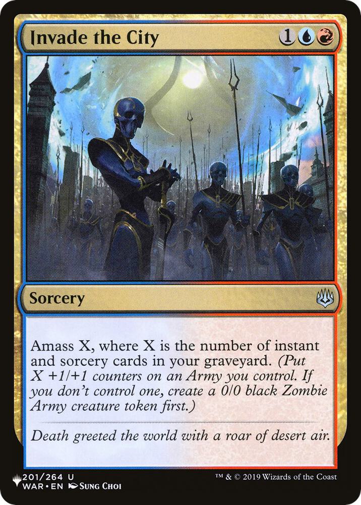 Invade the City (201/264) [The List]