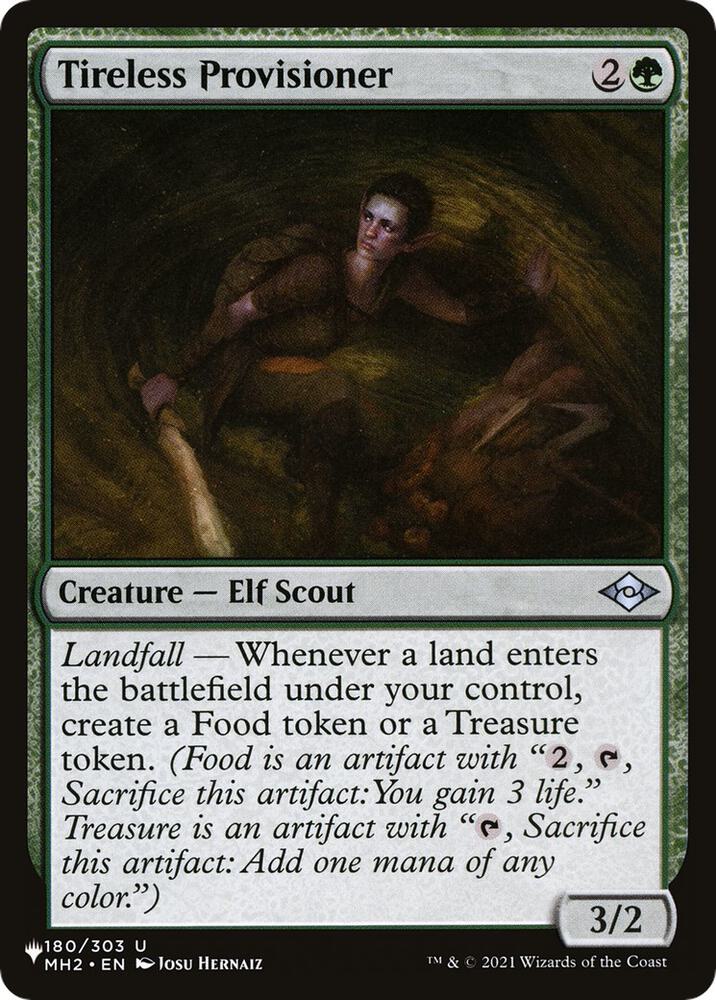 Tireless Provisioner (180/303) [The List]