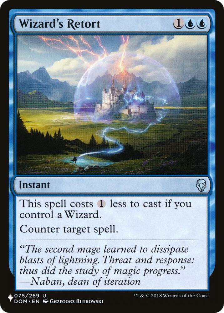Wizard's Retort (075/269) [The List]