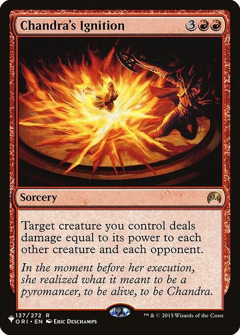 Chandra's Ignition (137) [The List]
