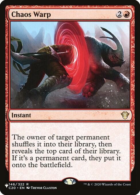 Chaos Warp (C20) (146) [The List]