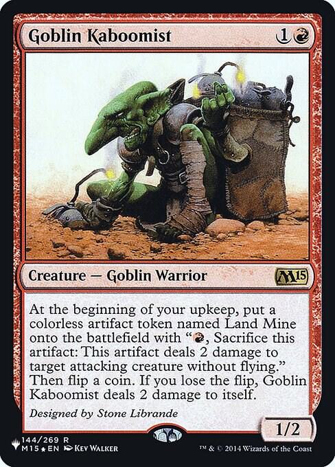 Goblin Kaboomist (144) [The List]