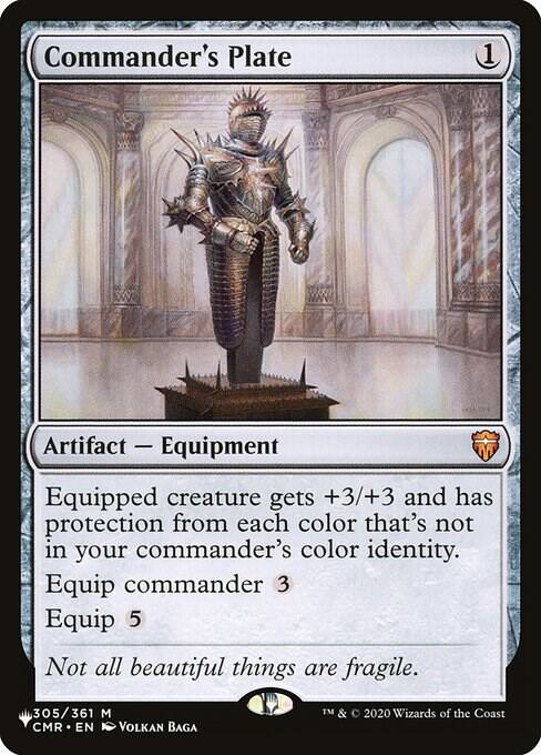 Commander's Plate (305/361) [The List]