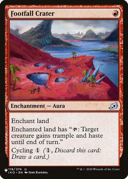 Footfall Crater (118) [The List]