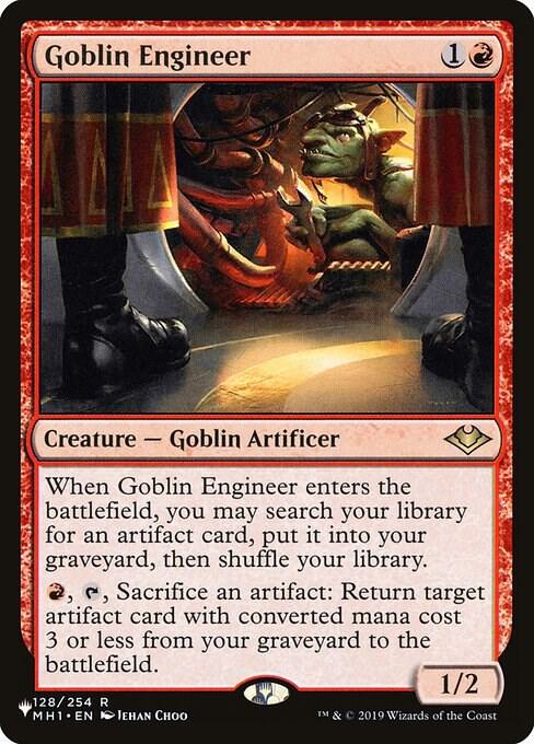 Goblin Engineer (128) [The List]