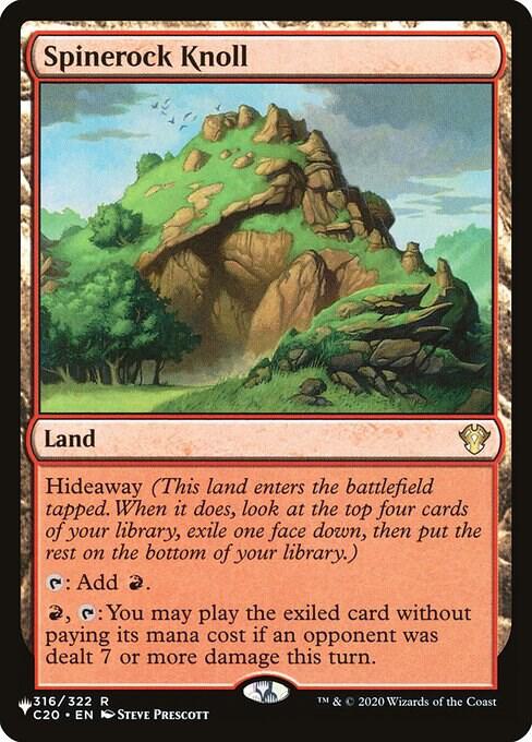 Spinerock Knoll (316) [The List]