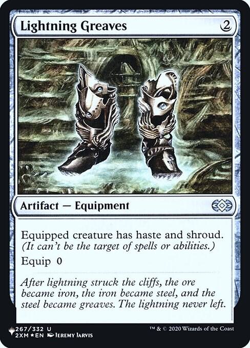 Lightning Greaves (2XM) (267) [The List]