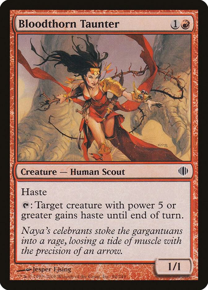 Bloodthorn Taunter (94) [Shards of Alara]