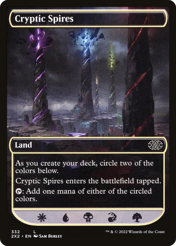 Cryptic Spires (332) [Double Masters 2022]