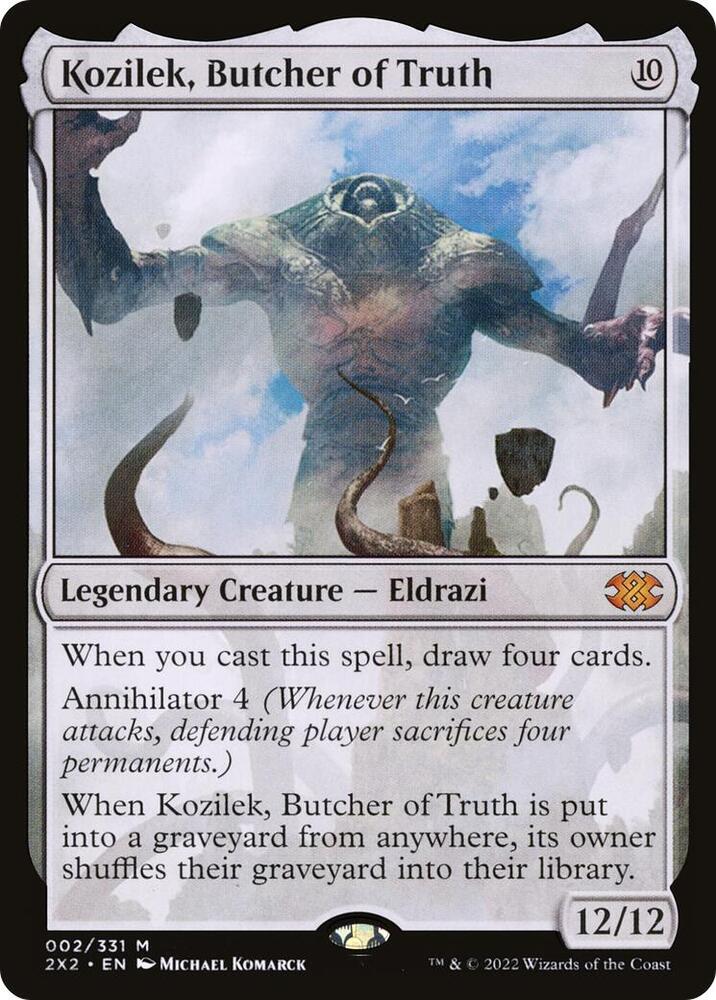 Kozilek, Butcher of Truth (2) [Double Masters 2022]