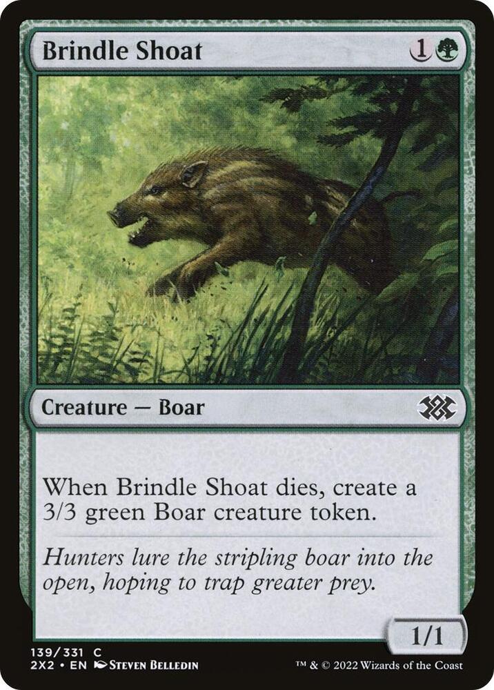 Brindle Shoat (139) [Double Masters 2022]