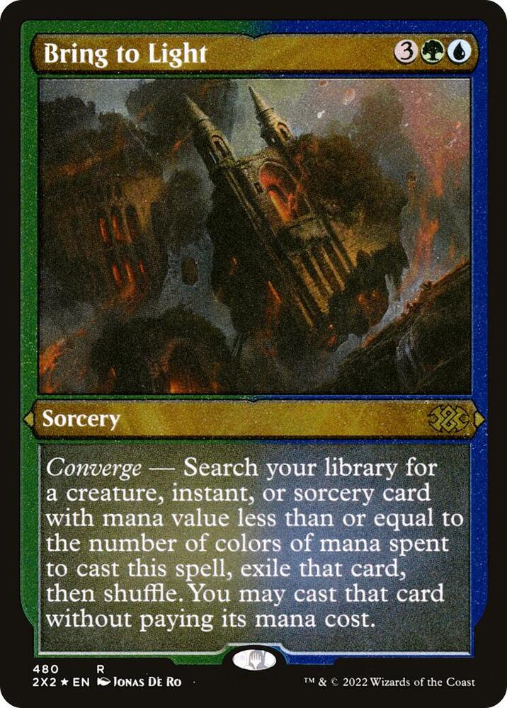 Bring to Light (Foil Etched) (480) [Double Masters 2022] [Etched]