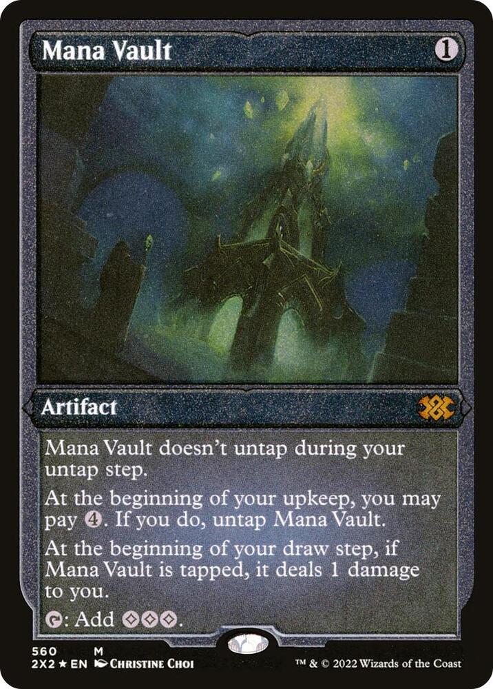 Mana Vault (Foil Etched) (560) [Double Masters 2022]