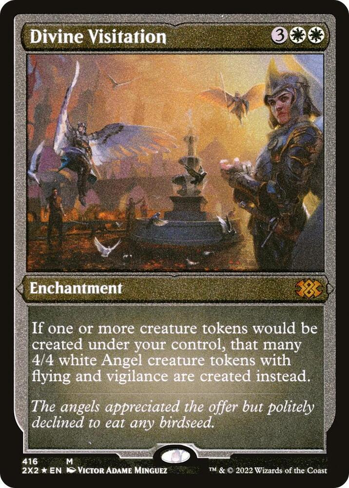 Divine Visitation (Foil Etched) (416) [Double Masters 2022]