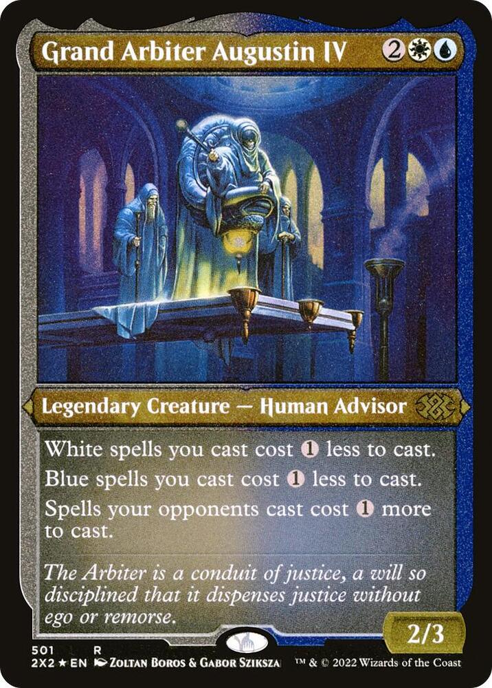 Grand Arbiter Augustin IV (Foil Etched) (501) [Double Masters 2022]
