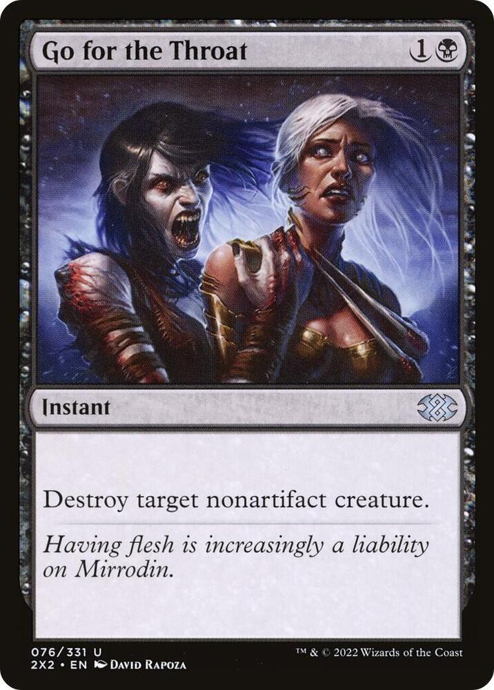 Go for the Throat (76) [Double Masters 2022]