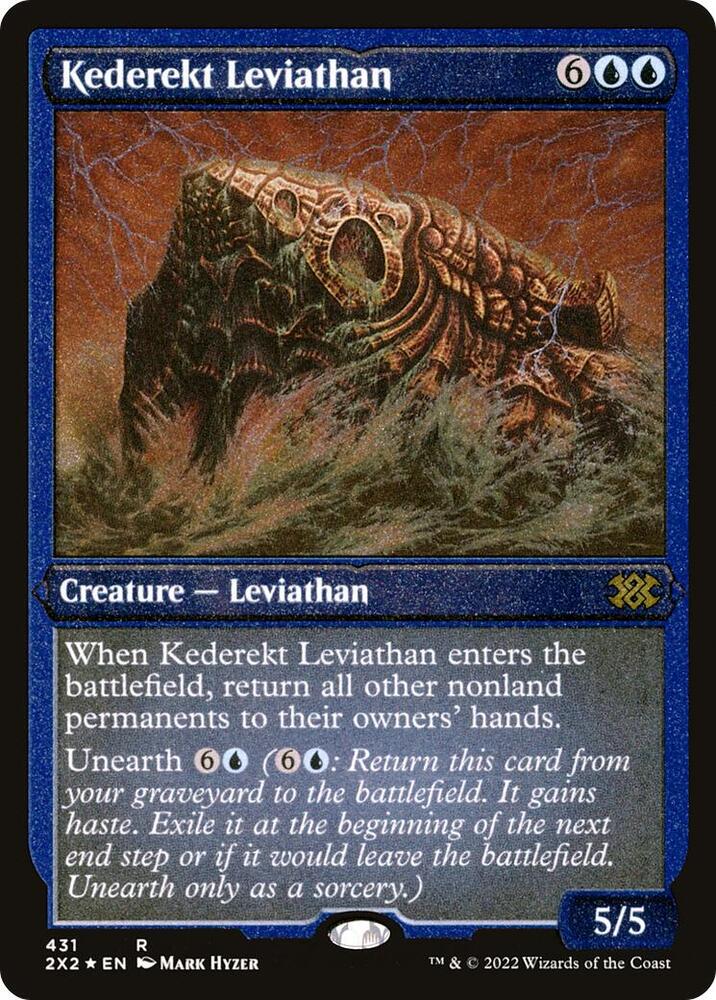 Kederekt Leviathan (Foil Etched) (431) [Double Masters 2022]