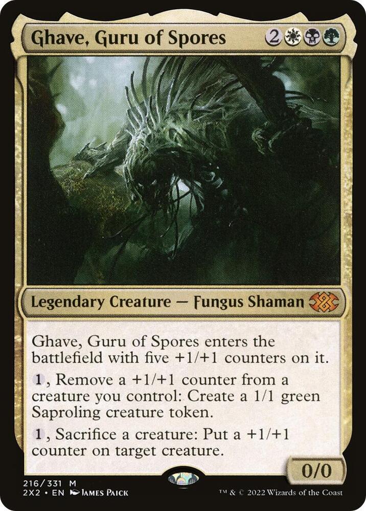 Ghave, Guru of Spores (216) [Double Masters 2022]