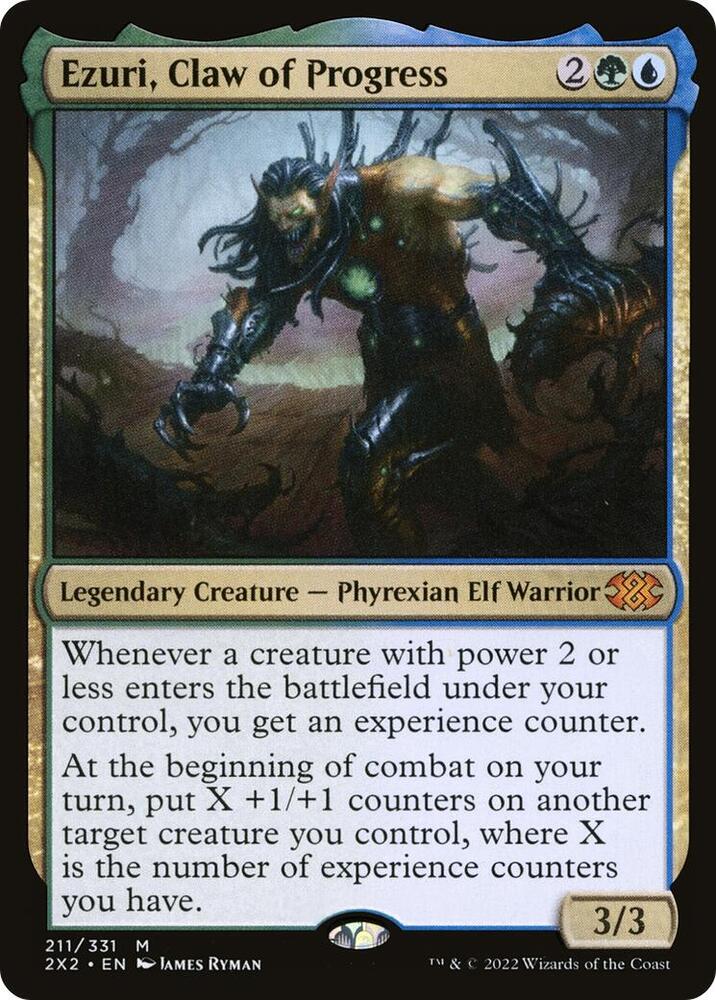 Ezuri, Claw of Progress (211) [Double Masters 2022]