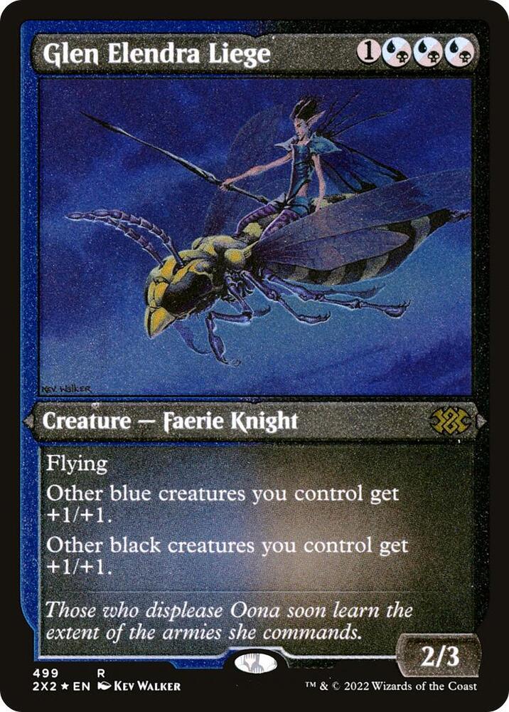 Glen Elendra Liege (Foil Etched) (499) [Double Masters 2022]