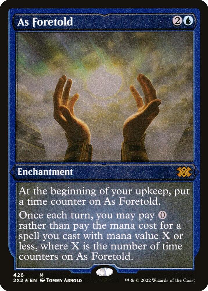 As Foretold (Foil Etched) (426) [Double Masters 2022]