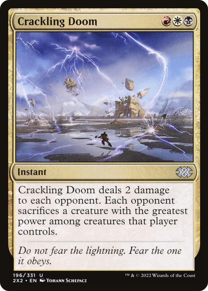 Crackling Doom (196) [Double Masters 2022]