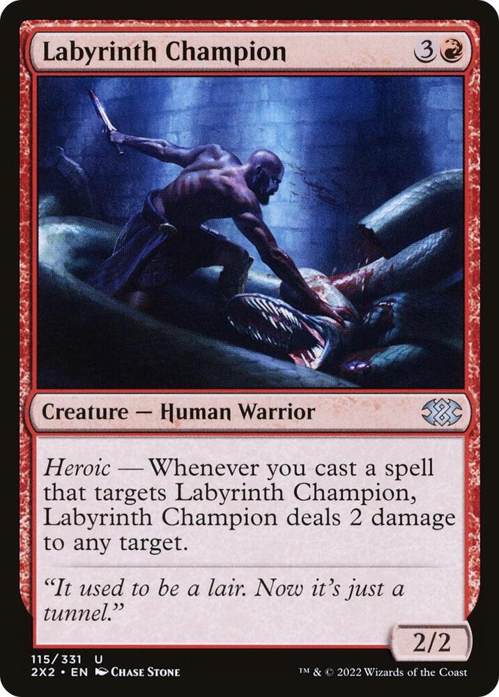 Labyrinth Champion (115) [Double Masters 2022]