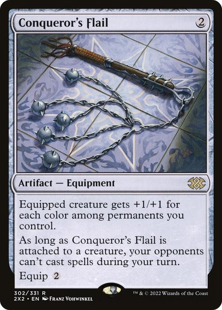 Conqueror's Flail (302) [Double Masters 2022]