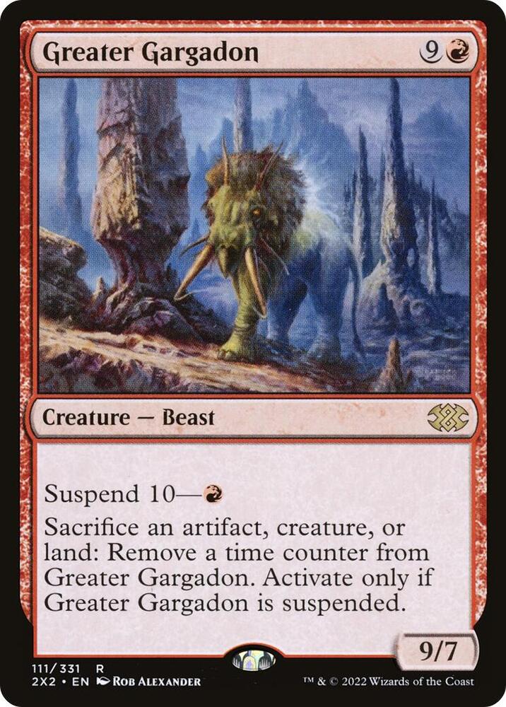 Greater Gargadon (111) [Double Masters 2022]