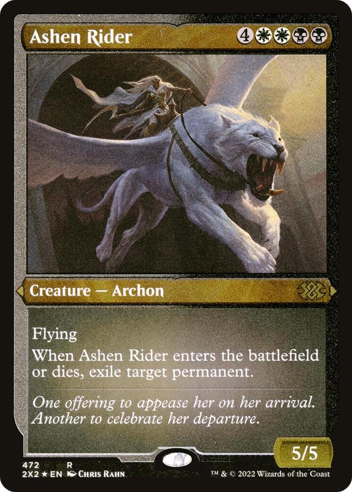 Ashen Rider (Foil Etched) (472) [Double Masters 2022]