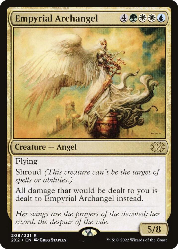 Empyrial Archangel (209) [Double Masters 2022]