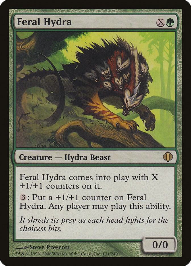Feral Hydra (131) [Shards of Alara]