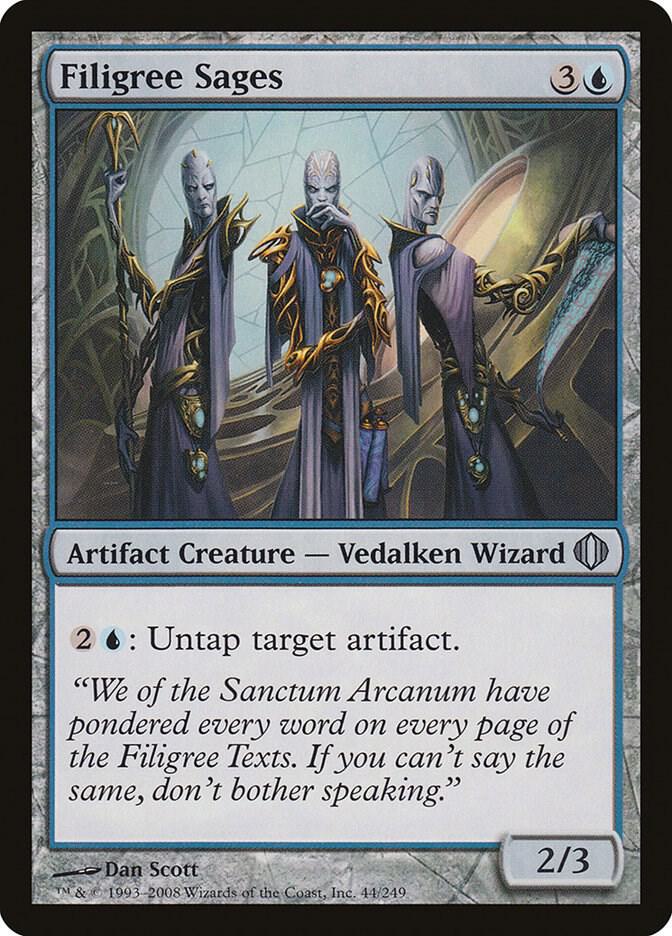Filigree Sages (44) [Shards of Alara]