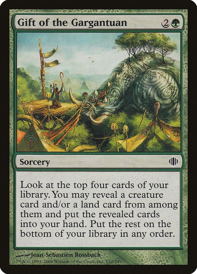 Gift of the Gargantuan (132) [Shards of Alara]