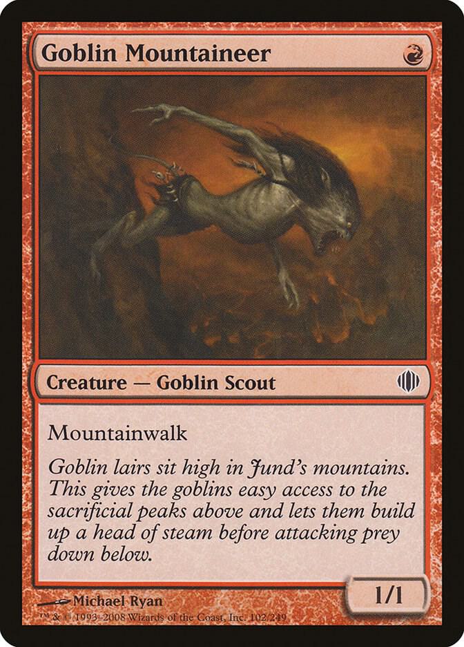 Goblin Mountaineer (102) [Shards of Alara]