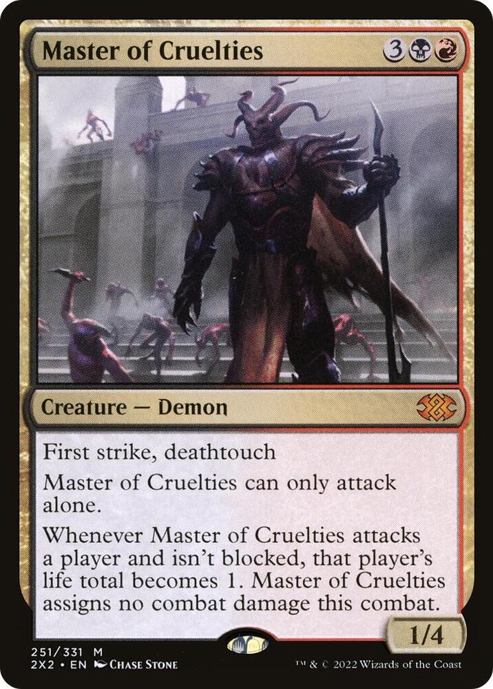 Master of Cruelties (251) [Double Masters 2022]