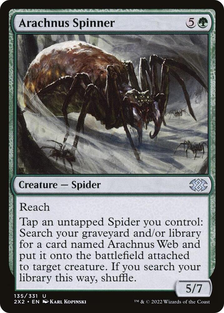 Arachnus Spinner (135) [Double Masters 2022]
