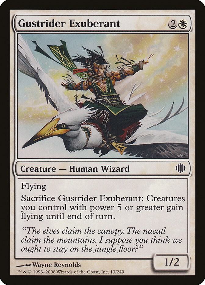 Gustrider Exuberant (13) [Shards of Alara]
