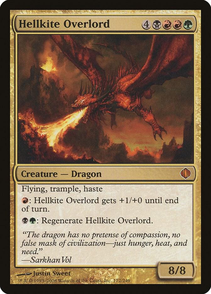 Hellkite Overlord (172) [Shards of Alara]