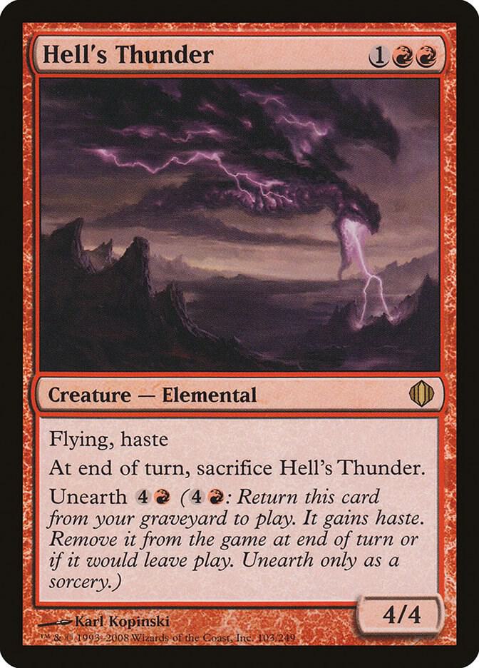 Hell's Thunder (103) [Shards of Alara]