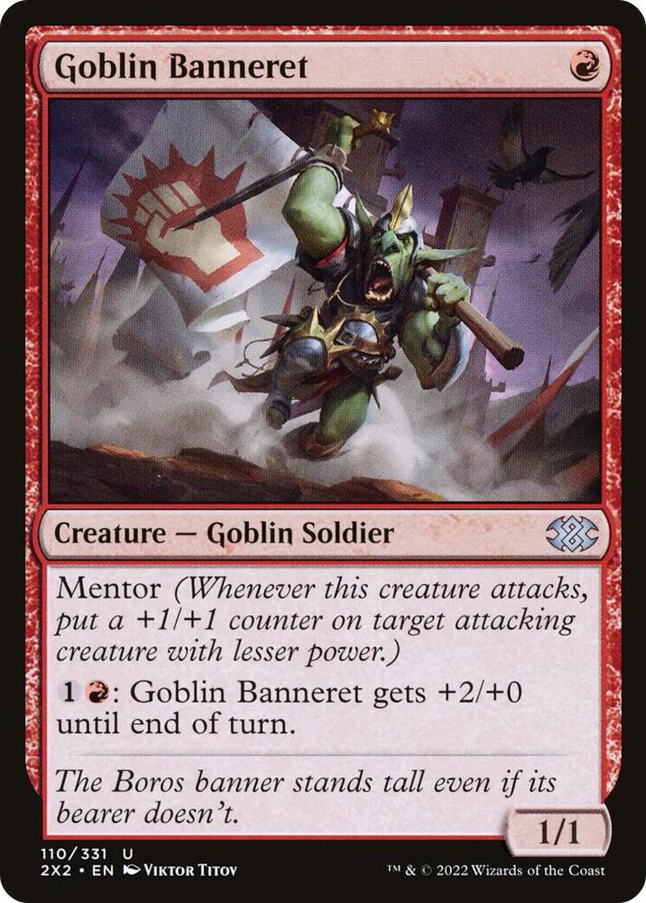 Goblin Banneret (110) [Double Masters 2022]