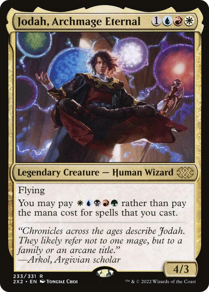 Jodah, Archmage Eternal (233) [Double Masters 2022]