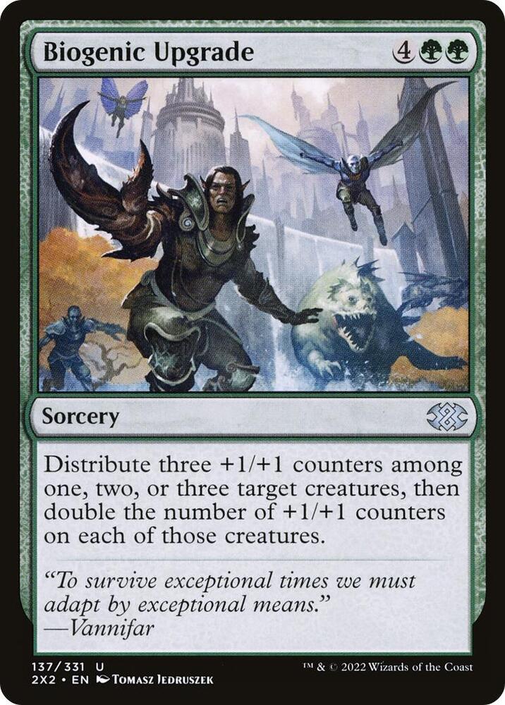 Biogenic Upgrade (137) [Double Masters 2022]
