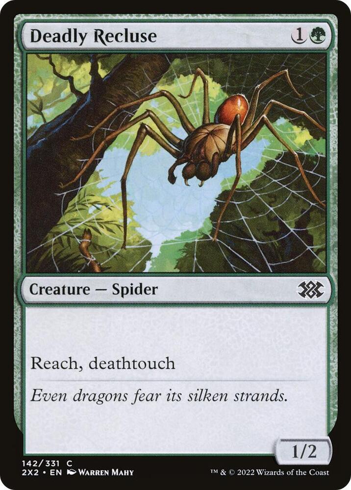 Deadly Recluse (142) [Double Masters 2022]