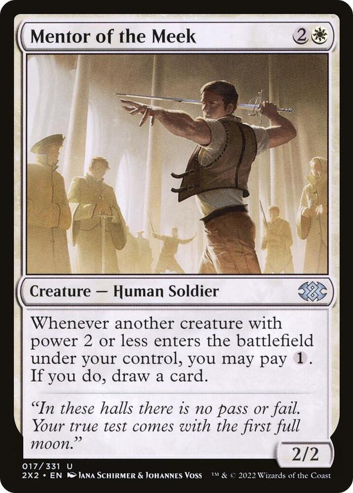Mentor of the Meek (17) [Double Masters 2022]
