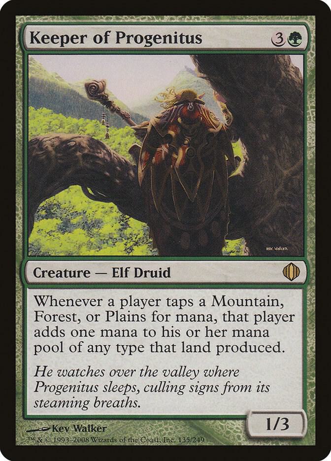 Keeper of Progenitus (135) [Shards of Alara]