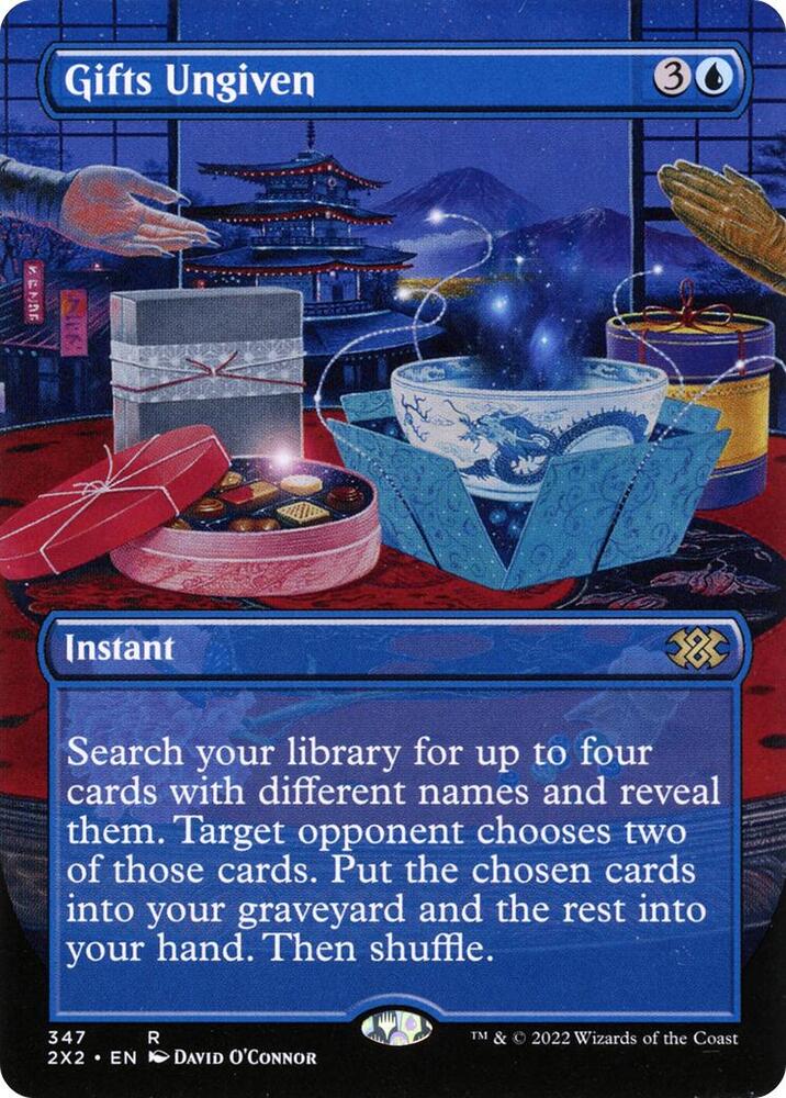 Gifts Ungiven (Borderless) (347) [Double Masters 2022] [Borderless]