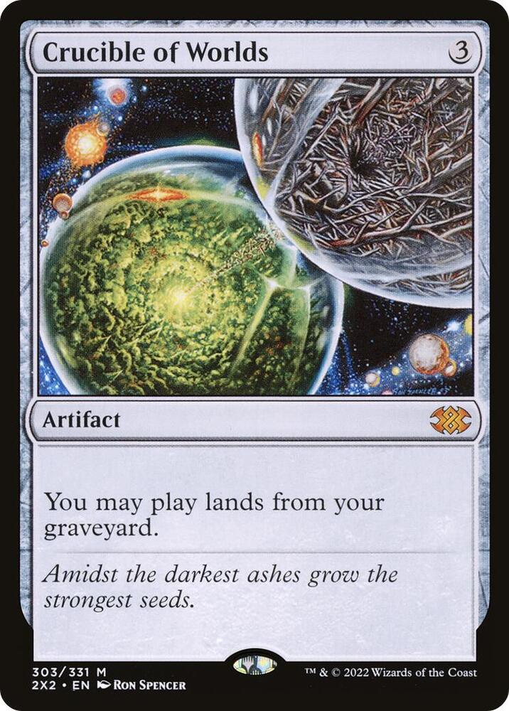 Crucible of Worlds (303) [Double Masters 2022]